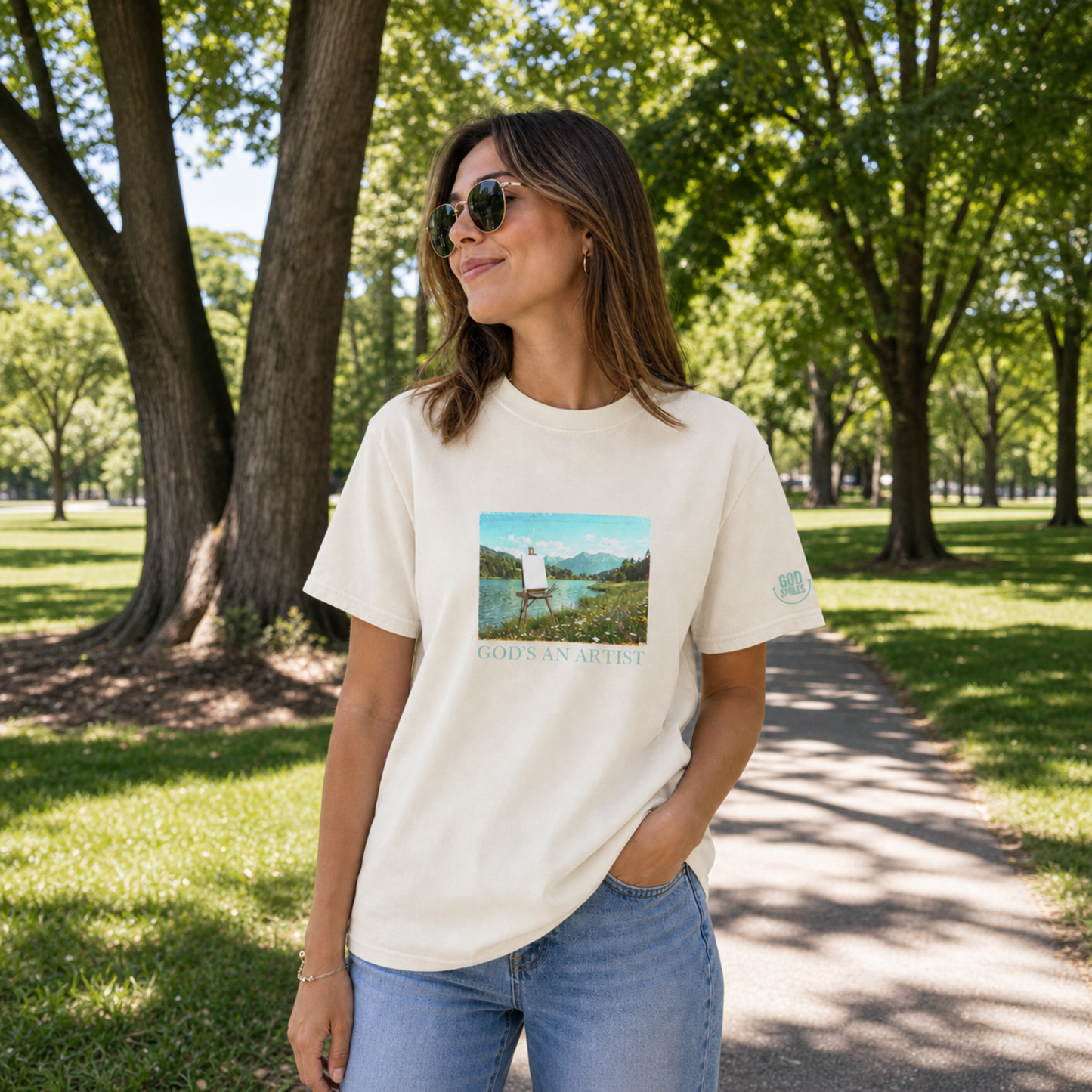 God's An Artist Tee